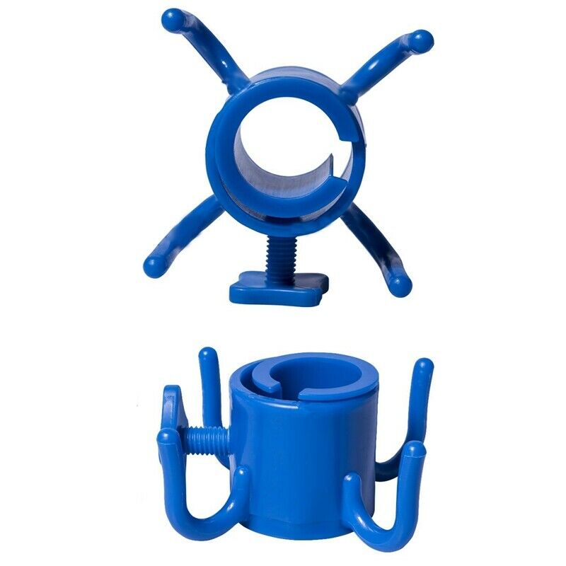 2 Pack Beach Umbrella Hanging Hook 4-prongs Plastic Umbrella Hook Hanging f