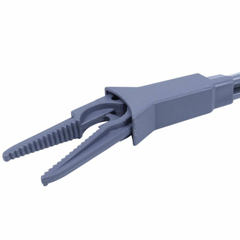 Aquarium Fish Tank Plastic Plant Pruning Tongs Tweezer Pliers,50cm A1I1