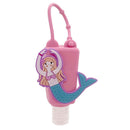 30ml Cute Animal Silicone Case Holder With Empty Bottle Lotion Shower Baby Fu.AU