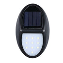 10 LED Solar Light Waterproof Wall Hanging Home Garden Fence Yard Outdoor Lamp
