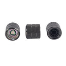 3 Pcs Guitar Bass Metal Dome Control Knob for String Instrument Accessory