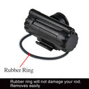 Electronic LED Light Fish Bite Alarm Bell Clip On Fishing Rod w/ Indicator Light