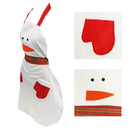 Christmas Clothes New Christmas Apron Decorations Snowman Style Cooking P921