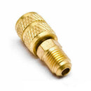 1/4 inch R410 Brass Adapter Refrigerant Male to 5/16" Female Charging Hose Y7R1