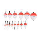 14pcs BXS Fishing Floats Set Sea Fish Float with Sticks Fishing Tackle Access BX