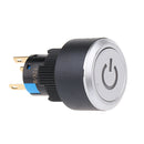 IP67 Vandal Proof Push Button Switch With LED Illumination 22mm Panel Dash