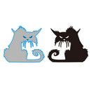 Angry cat Metal Cutting Dies For DIY Scrapbooking Album Embossing Paper Cards JR