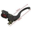 Universal 22MM 7/8 Inch Motorcycle Bikes Left Clutch Lever Handlebar Control M&E