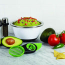 3 In 1 Avocado Slicer Peeler Cutter Tools Multifunction Plastic KnifeB Nw