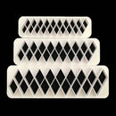 3Pcs Geometry Fondant Cookies Cake Mold Fondant Decorating Baking Tools Q6M9