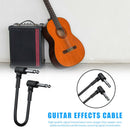 6.35 Electric Guitar Effect Pedal Cable 15cm Guitar Amplifier Patch Cord A