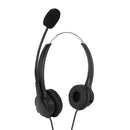 VH500D For PC Phone Call Center 3.5mm Wired Line Control Microphone Headset