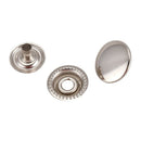 Snap Fastener Kit with 6 Complete Set 5/8 Stainless Steel Snaps Fastener fo