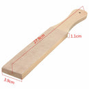 Wood Handle Leather Sharpening Strop For Razors 2 Sided Knives Polish Compound