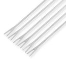 Stainless Steel Chocolate Fork Hot Pot Forks Cheese Fruit Dessert Fork Fond G6I7