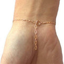 Womens Multi Chain Tassel Bracelet Bangle Slave Finger Ring Hand HarnessM.ES