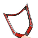 Carbon Fiber Steering Wheel Frame Decoration Cover Trim for BMW M3 M4 M5 X5 R3I1
