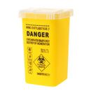 1L Tattoo Medical Plastic Sharps Containers Biohazard Needles DisposalWaste Box
