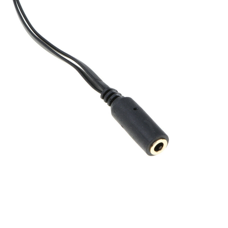 5 Pieces Audio Headphone Mic Splitter Cable Female to 2 Dual Male