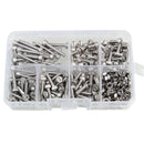 250Pcs M3 Stainless Steel Hexagon Socket Head Screws & Nuts 0.5(Pitch) Set  D9Y2
