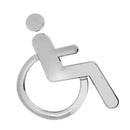 Wheelchair Disability Sign Handicap for Public Toilet Signs WC Wall Decals