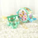 6pcs/set Baby Drum+Drumsticks+Trumpet Kids Jazz Drum Musical Instruments