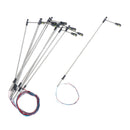10Pcs 1: 100 H0 Modeling Led Street Lamps Lamp Layout For Train Railroad