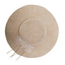 Summer Straw Hat Women Big Wide Brim Beach Hat Sun Hat Foldable Sun Block U V2L9