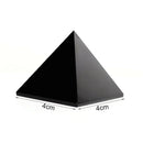 Black Chic Crystals Pyramid For Car Home Decoration K9 Crystal Lustrous Surface