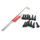 12pcs TR413 Snap-in Tire Valve Stems with Valve Core Remover Valve Stem Puller