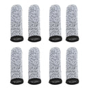 8x Safety HPPE Finger Cots Cut Resistant Sleeves Protector Gardening Gifts