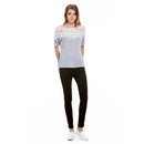 Sexy Lace Batwing Short Sleeve Loose Top Fashion Women Casual T-Shirt Blouse New