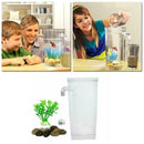 Kids Fish Tank Self Cleaning Small Desktop Mini Goldfish Filter Tank Easy Clean