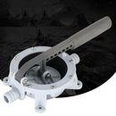 720GPH Boat Marine Manual Diaphragm Hand Bilge Water Pump with Handle, White