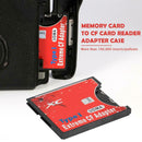 High Speed MMC Memory Card to Flash Type I Card CF Card Reader Adapter Case