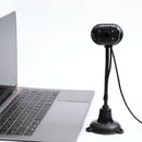 Computer HD Webcam Video USB Camera Microphone Video Live Teaching PC Laptop