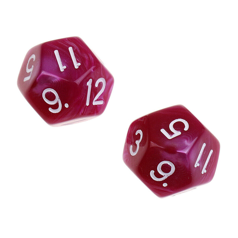 Polyhedral Detail Of The D12 And Fingers 10pcs 12 Sides For The Games Of