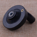 Black 63mm M6 fits for Lathe Milling Machine Hand Wheel w/ Revolving Handle Grip