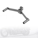 1Pc Dual 2Way Gear Shift Lever Footrest Pedal Shifter Black Universal Moto FSP