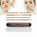 4Pcs Blackhead Whitehead Pimple Spot Comedone Extractor Remover Popper Tools Kit