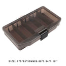5 Compartment Fishing Tackle Box Bait Lure Hooks Box Bait Storage Case Tool