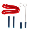 6Pcs Piano Tuning Lever Tools Kit Mute Hammer DIY Set Piano Part VIZ