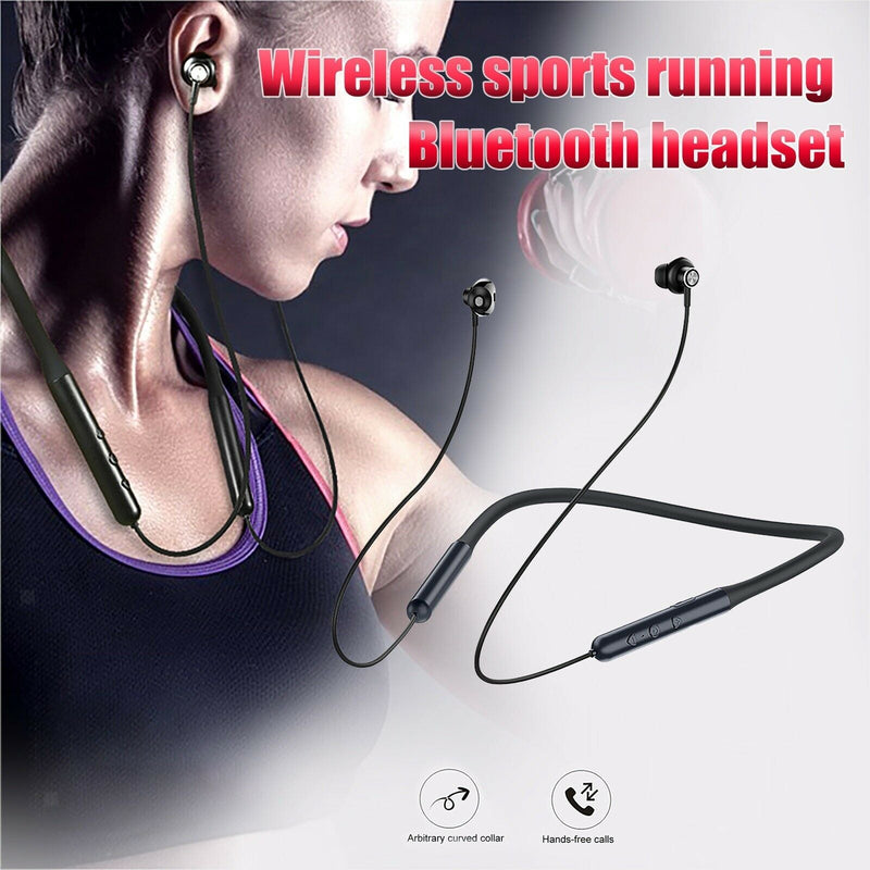 Y28 HiFi Sports Hanging Neck Bluetooth Headset with Mic for Sports Workout
