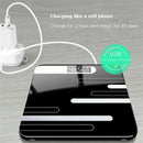 Bathroom Floor Humanscale Glass Intelligent Electronic Scale Usb Charging L W6C3