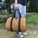 Canvas Firewood Log Carrier Heavy Duty Tote Fire Wood Sturdy Wood Carring B D9B6