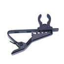 2PCS Microphone Lapel Tie Clip for Lapel Lavalier Mic Black Ew