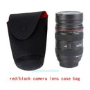 5pcs Neoprene DSLR Camera Lens Soft Protector Pouch Bag Case Set S M L XL XXL