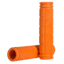 Soft BMX MTB Cycle Mountain Bicycle Bike Handle bar Rubber End(orange)