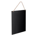 Wooden Hanging Blank Chalkboard Message Board for Rustic Wedding Signs