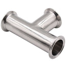 1.5Inch 38Mm Sanitary Tri Clamp 3 Way Tee 304 Stainless Steel Sanitary Ferr F8X5